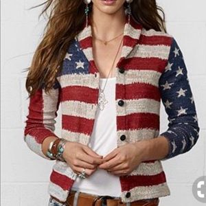 COPY - Denim and Supply Ralph Lauren American Flag cardigan